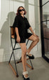 Laureen Uy x GS Style 4: Knitted Top and Shorts Set